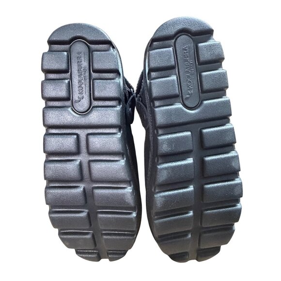 Koolaburra by UGG Tizzy Black Suede Platform Clogs Size 10 - Picture 14 of 16